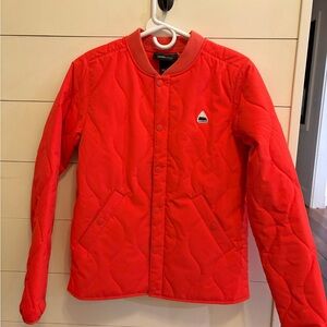 Burton Vibrant Red Quilted Jacket